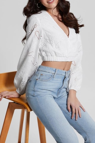 Crop top - Blanc