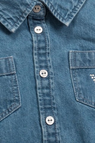 Robe trompe-l'œil - Bleu clair