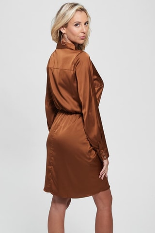 Robe chemise Alya - Camel
