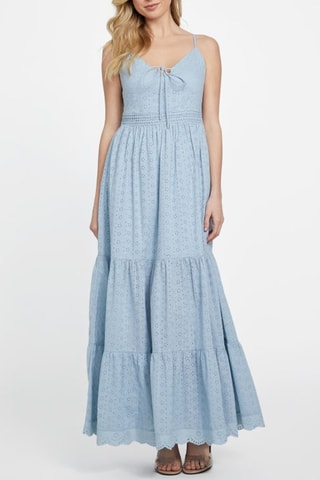 Robe longue Stacee - Ciel