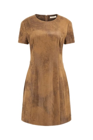 Robe droite - Marron
