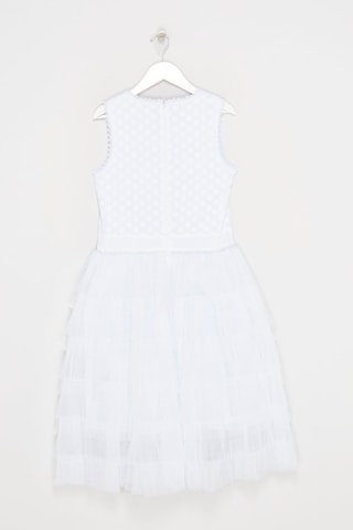 Robe trompe-l’œil Blanc