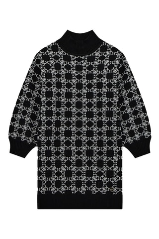 Robe pull - Noir et blanc