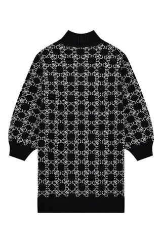 Robe pull - Noir et blanc