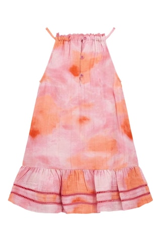 Robe tie and dye - Corail