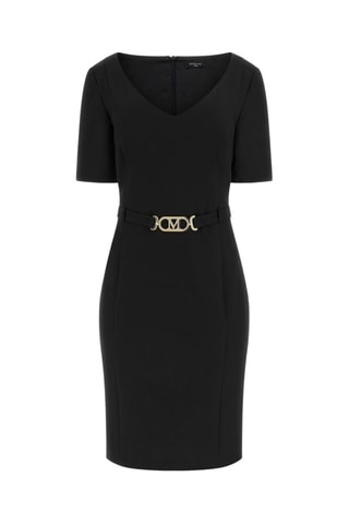 Robe fourreau - Noir