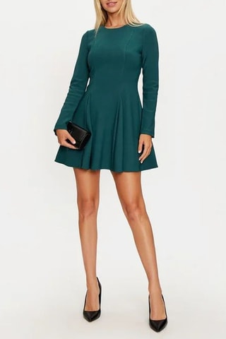 Robe patineuse - Vert émeraude