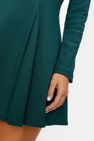 Robe patineuse - Vert émeraude