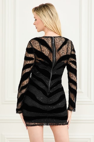 Robe fourreau - Noir