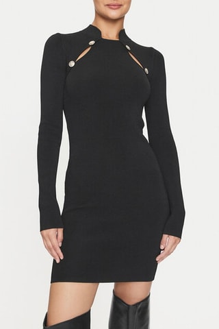 Robe fourreau - Noir