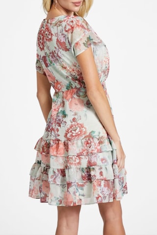 Robe volantée - Blanc