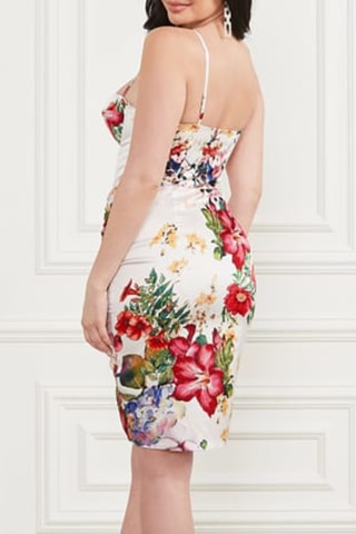 Robe fourreau - Blanc