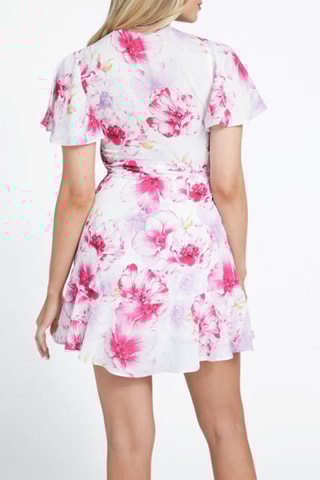 Robe portefeuille - Blanc