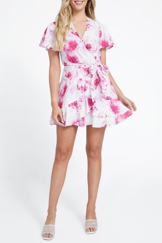 Robe portefeuille - Blanc