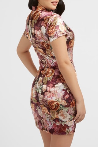 Robe fourreau - Bordeaux