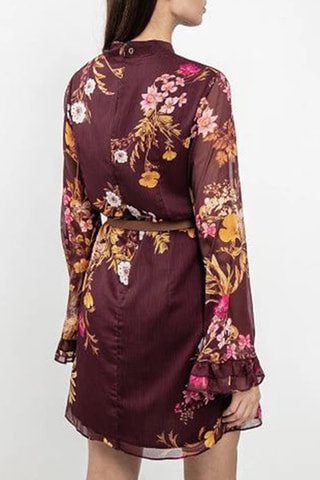 Robe droite - Bordeaux