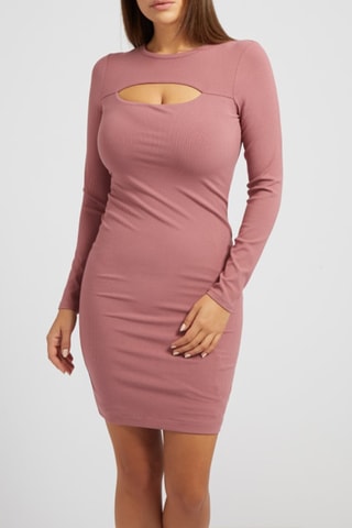 Robe fourreau - Mauve