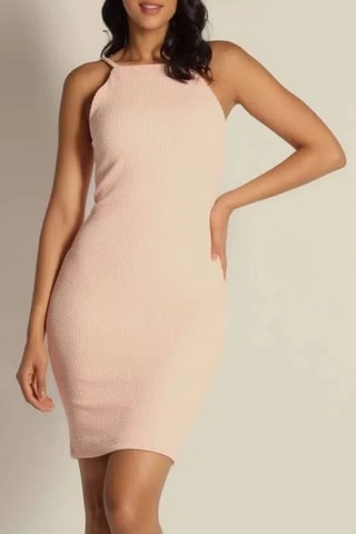 Robe fourreau - Rose