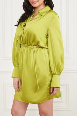 Robe droite - Vert citron