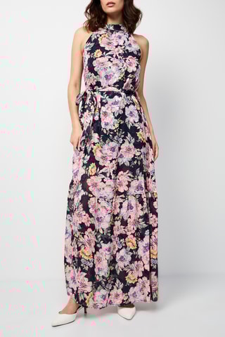 Robe longue - Bleu marine