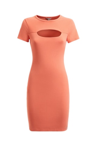 Robe fourreau - Corail