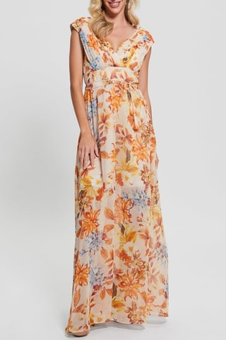 Robe longue - Orange