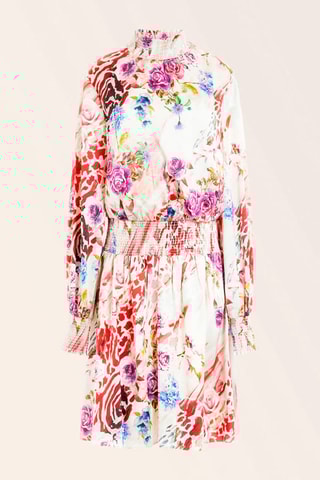 Robe patineuse - Blanc et rouge