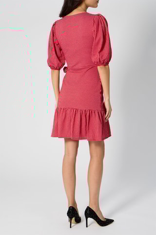 Robe droite Rouge et blanc