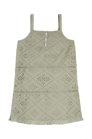 Robe en broderie anglaise Vert d’eau