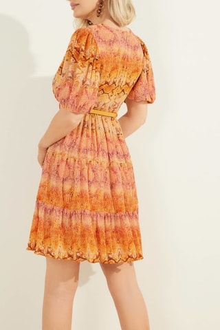 Robe patineuse - Orange