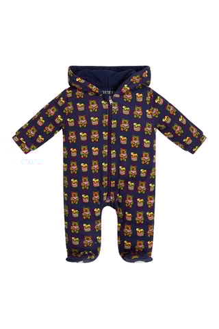 Combipilote à capuche - Bleu marine