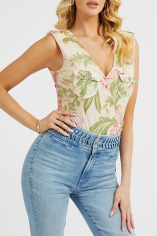 Body - Beige et vert