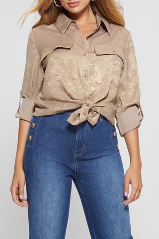 Chemisier regular - Doré