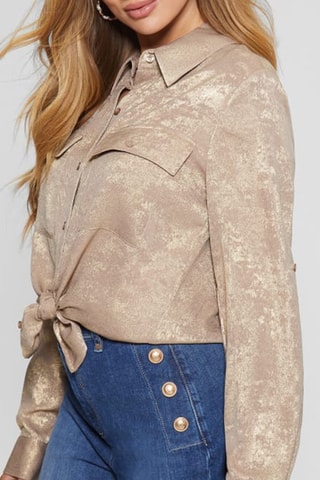 Chemisier regular - Doré