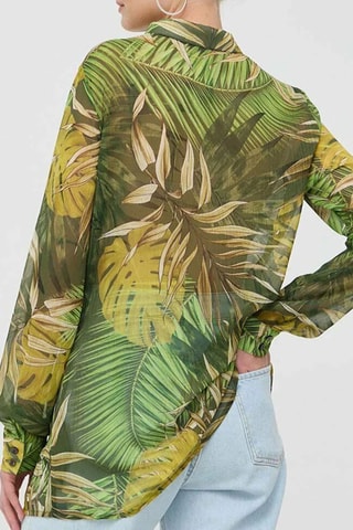 Chemisier noué - Vert