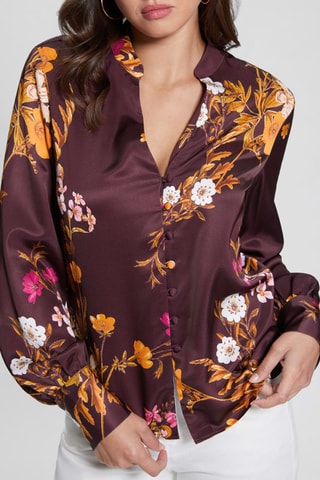 Chemisier regular - Marron