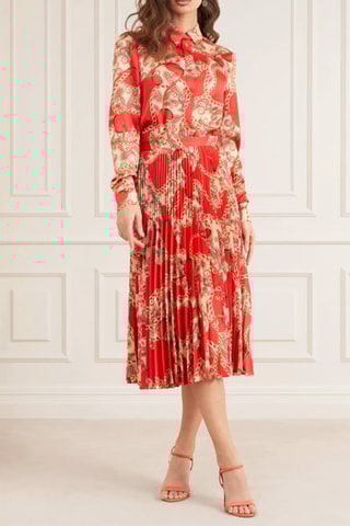 Chemisier regular - Rouge