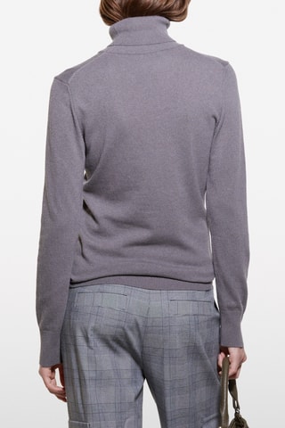 Sous-pull en laine et cachemire - Gris