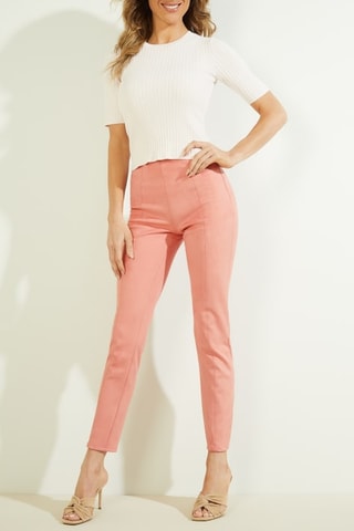 Legging 7/8 taille haute - Rose