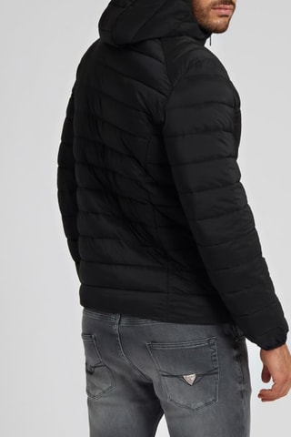 Doudoune à capuche - Noir