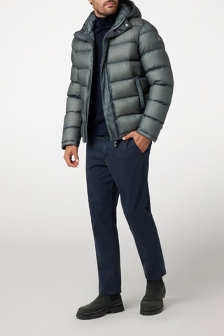 Doudoune à capuche - Gris
