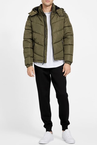 Doudoune à capuche - Kaki