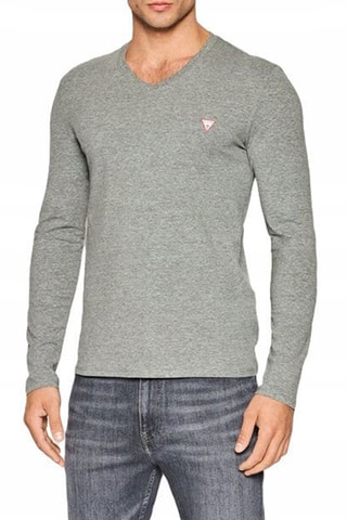 T-shirt slim - Gris chiné