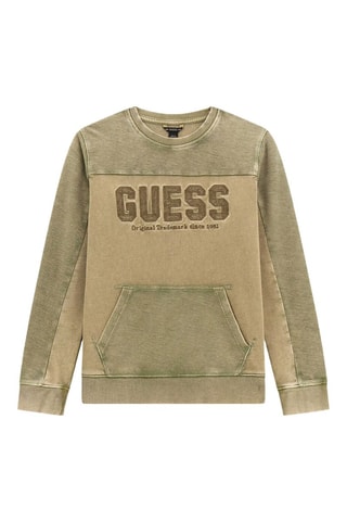 Sweat - Ivoire et vert