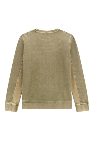 Sweat - Ivoire et vert