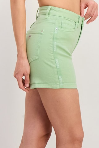Short relaxed taille haute - Vert clair