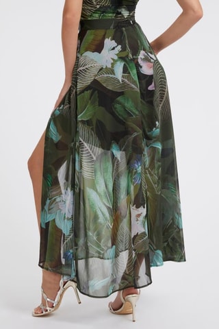 Jupe longue - Vert foncé