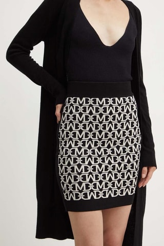 Minijupe - Noir et blanc