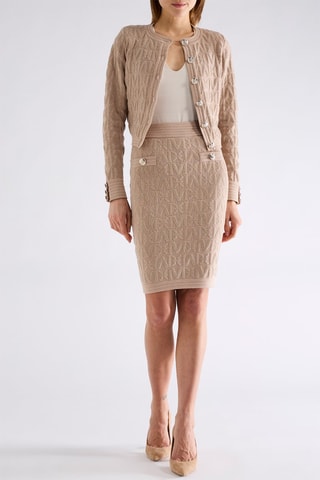 Jupe fourreau - Beige