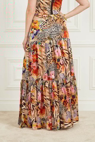 Jupe longue - Orange